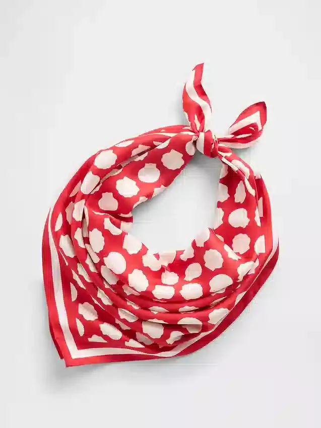 100% Silk Oversized Bandana