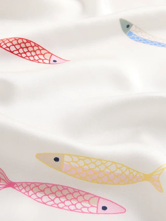 100% Silk Oversized Bandana