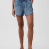 3.5” Low Slung Easy Denim Shorts