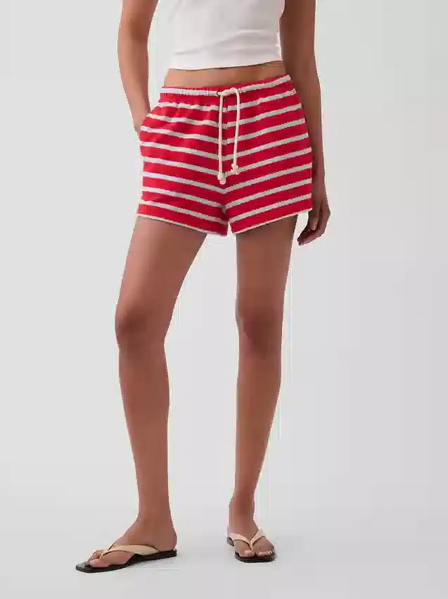 3.5" Towel Terry Relaxed Easy Shorts