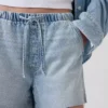 3.5” Ultrasoft Low Slung Easy Denim Shorts