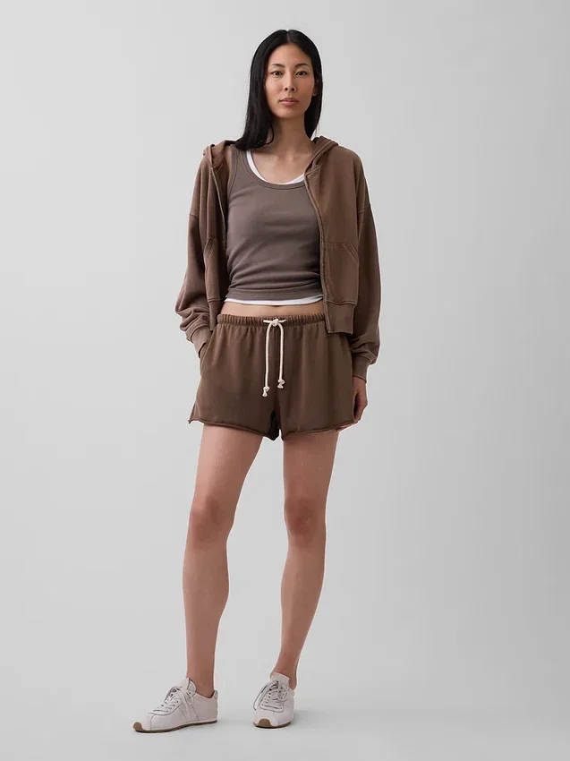 3.5" Vintagesoft Terry Relaxed Sweat Shorts