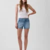 3" Low Rise Denim Shorts