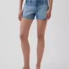 3" Low Rise Denim Shorts