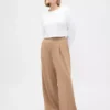 365 High Rise Brushed Twill Pleated Trousers
