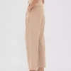 365 High Rise Brushed Twill Taper Ankle Trousers