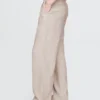 365 High Rise Linen-Blend Trousers