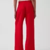 365 High Rise Linen-Blend Trousers