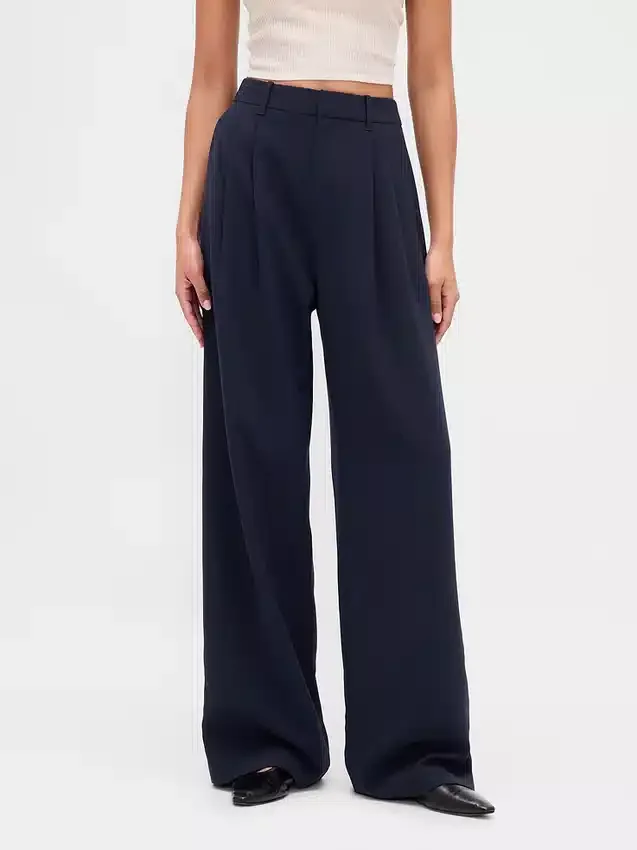 365 High Rise Pleated Trousers