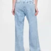 365 High Rise Ultrasoft Pleated Denim Trousers