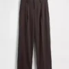 365 Low Rise Brushed Twill Pleated Trousers