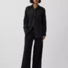 365 Low Rise Linen-Blend Trousers