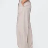 365 Low Rise Linen-Blend Trousers
