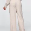 365 Low Rise Linen-Blend Trousers