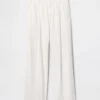 365 Low Rise Linen-Blend Trousers
