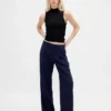 365 Low Rise Pleated Wide-Leg Trousers