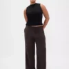 365 Low Rise Pleated Wide-Leg Trousers