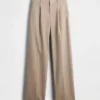 365 Low Rise Pleated Wide-Leg Trousers