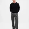 365 Wool-Blend Relaxed Trousers