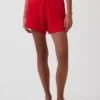 4" Mid Rise Cotton Gauze Easy Shorts