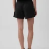 4" Mid Rise Cotton Gauze Easy Shorts