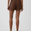 4" Mid Rise Cotton Gauze Easy Shorts