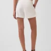 4" Mid Rise Linen-Blend Shorts