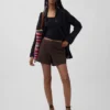 4" Mid Rise Linen-Blend Shorts
