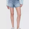 4" Mid Rise Ultrasoft Relaxed Cutoff Shorts