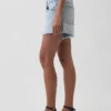 4" Mid Rise Ultrasoft Relaxed Cutoff Shorts