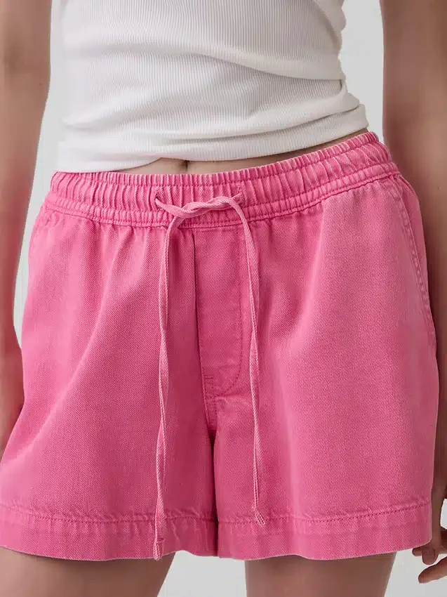 4" Ultrasoft Denim Easy Shorts