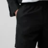 5.5" Linen-Blend Relaxed Shorts