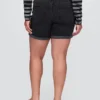 5" Mid Rise Denim Girlfriend Shorts