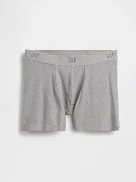 5" Organic Stretch Cotton Boxer Briefs