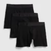 5" Organic Stretch Cotton Boxer Briefs (3-Pack)