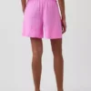 6" Linen-Blend Easy Shorts