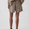 6" Linen-Blend Easy Shorts