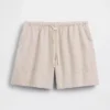 6" Linen-Blend Easy Shorts