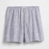6" Linen-Blend Easy Shorts