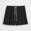 6" Linen-Blend Easy Shorts