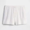 6" Linen-Blend Easy Shorts