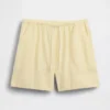 6" Linen-Blend Easy Shorts