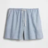 6" Linen-Blend Easy Shorts