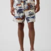 6" Relaxed Swim Trunks