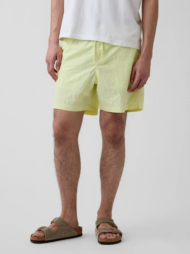 6" Relaxed Swim Trunks