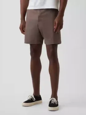 7.5″ Linen-Cotton Shorts