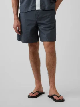 7″ Poplin Relaxed Shorts