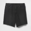 8" Mid Rise '90S Loose Denim Bermuda Shorts