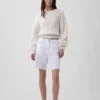 8" Mid Rise Ultrasoft Loose Bermuda Shorts