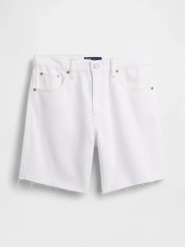 8" Mid Rise Ultrasoft Loose Bermuda Shorts